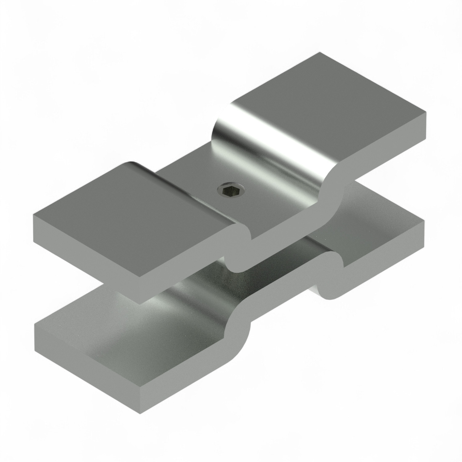 Square tube connector 50x50