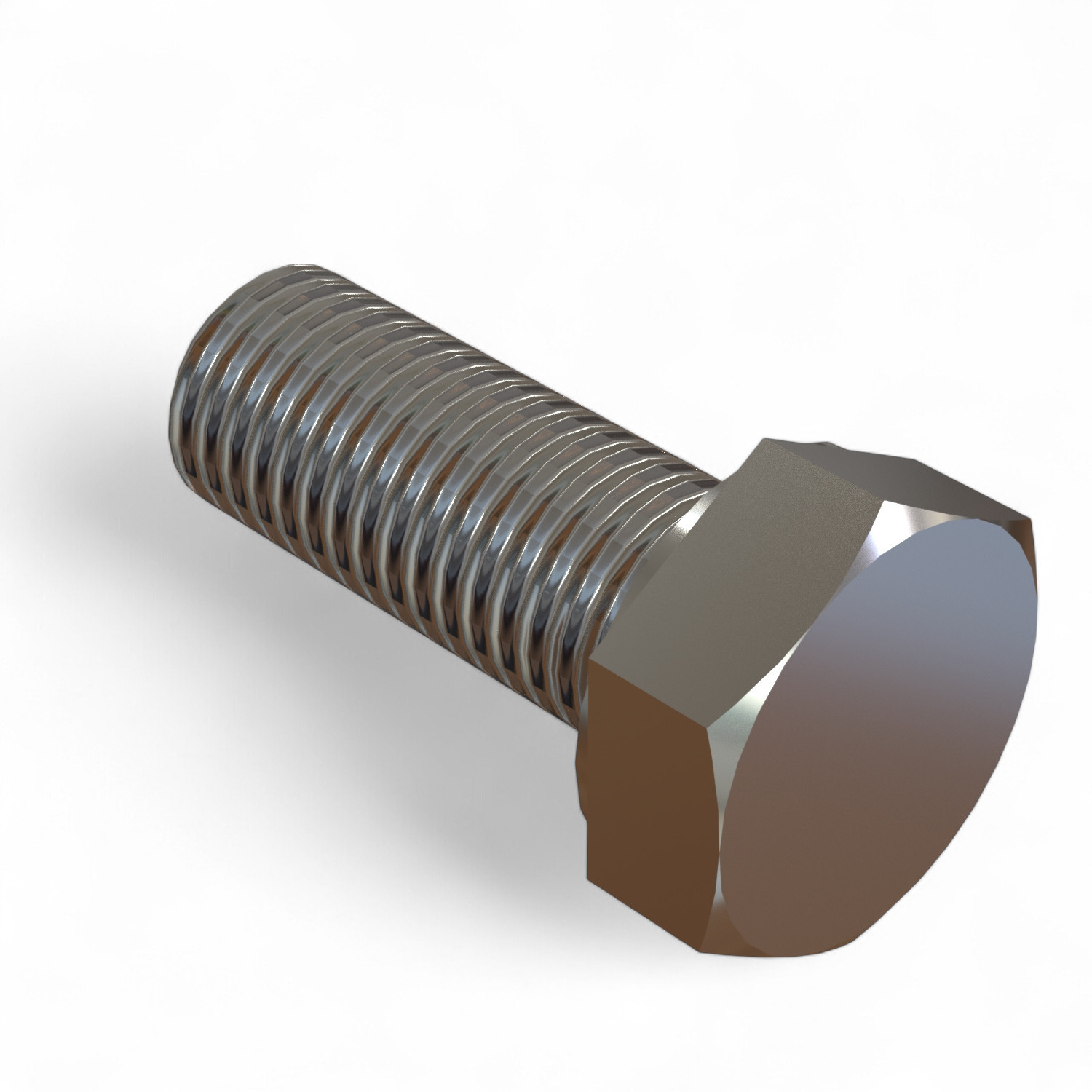 Bolts M 10 x 25 steel galv. DIN 933 - PU = 100 pcs Bolts M 10 x 25 steel galv. DIN 933 - PU = 100 pcs