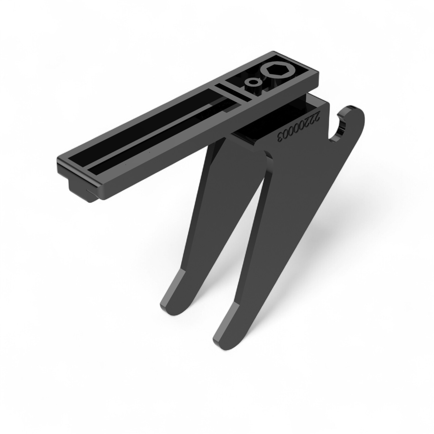 Bracket plastic angle II (45°) Bracket plastic angle II (45°)