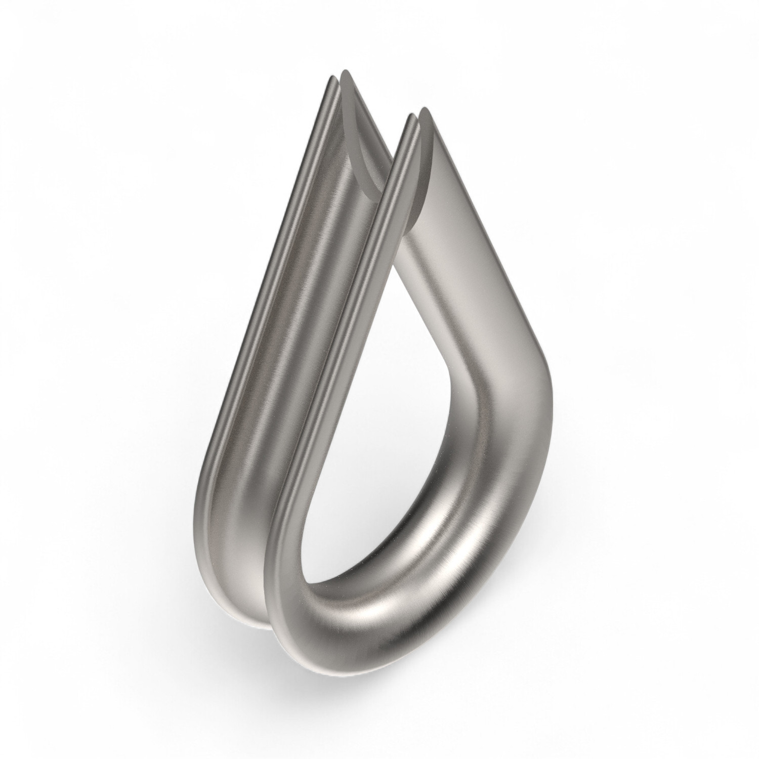 Thimble for cable 3 mm steel galv. DIN65457 Thimble for cable 3 mm steel galv. DIN65457
