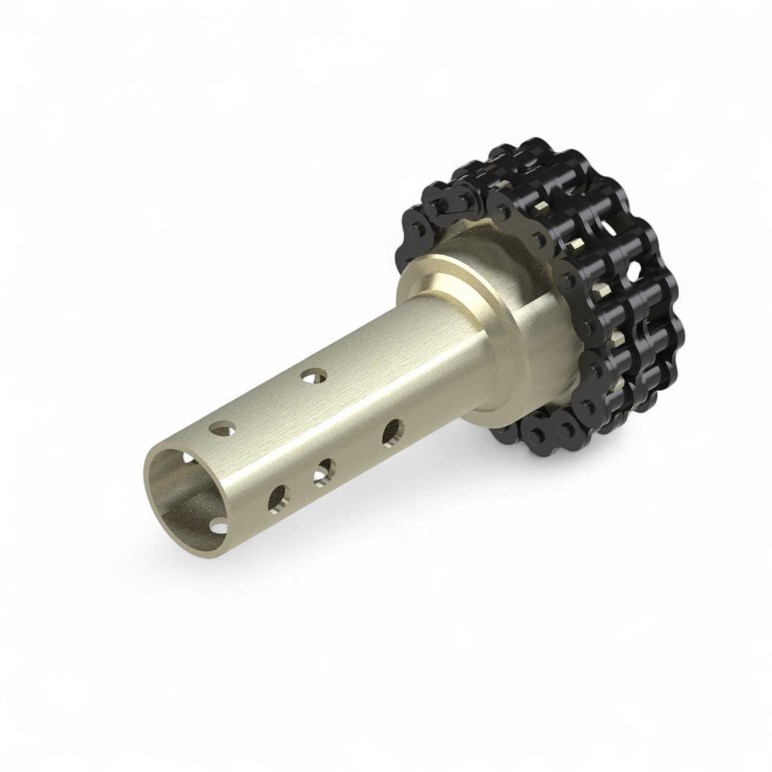 Bolted chain coupling for RW45 - tube Bolted chain coupling for RW45 - tube