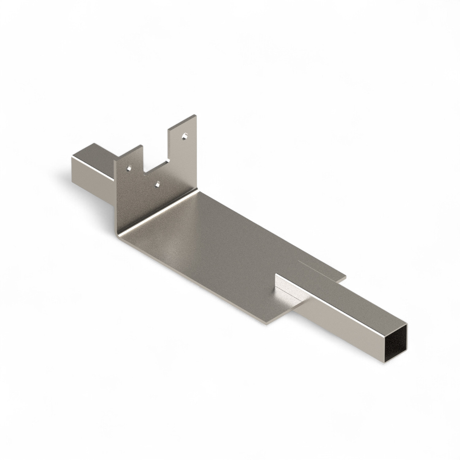 Motor mount TGU S 400.600 RW 200 - 600 for motor gearbox RW 200 - 600 (square tube Vierkantrohr 50x50) - for suspended shading systems