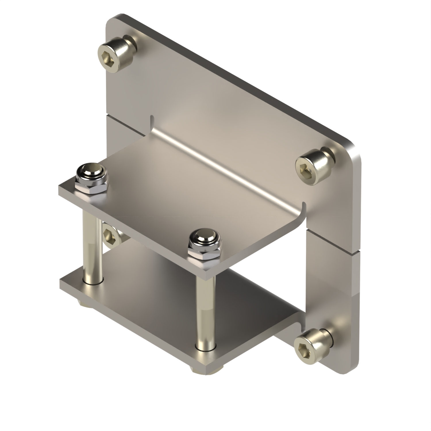 Consola de motor TGU Motor reductor EWA12/14 - für aufgelegte Schattierung - (Vierkantrohr 50x50)