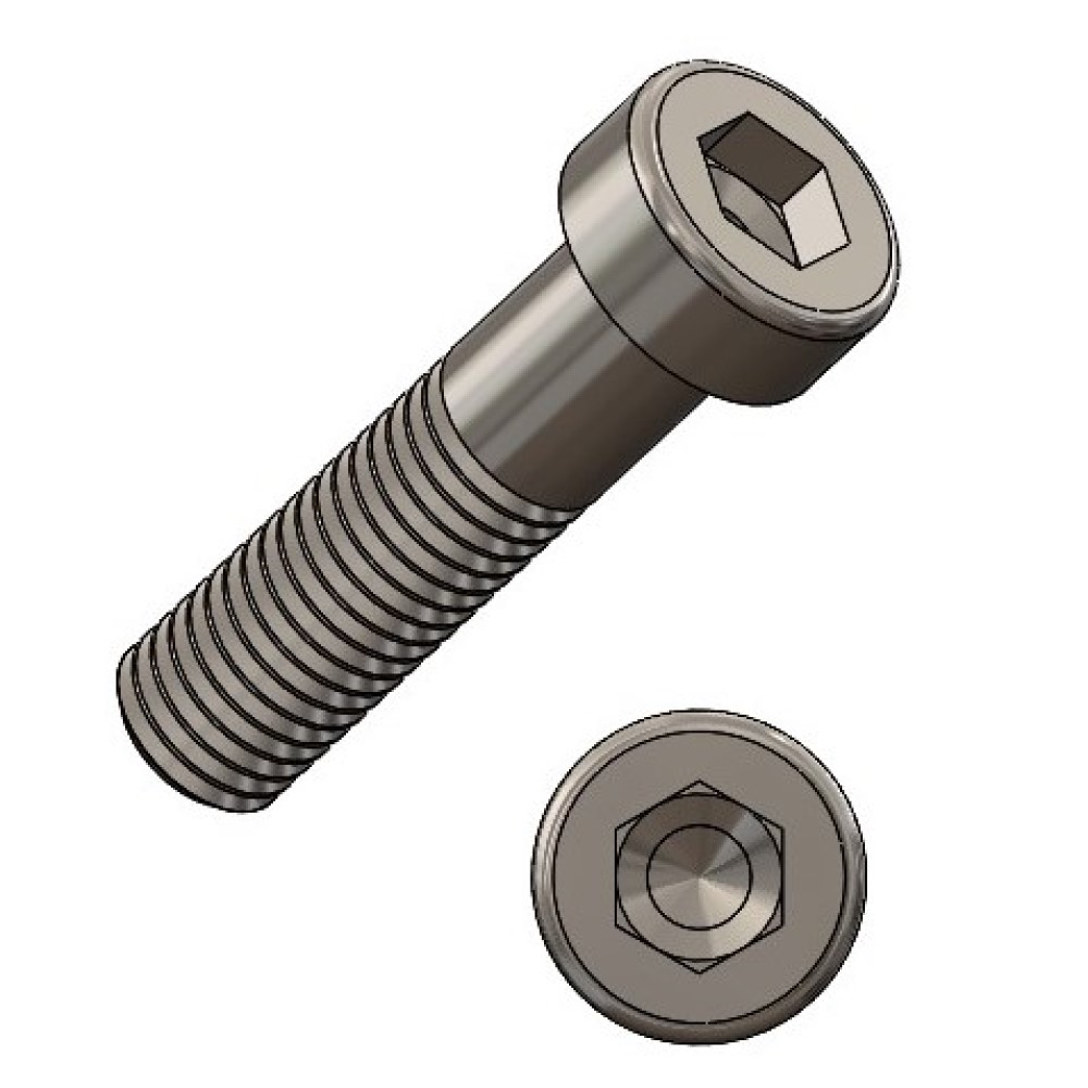 Bolts M 4 x 65 steel galv. DIN 931 - PU = 100 pcs