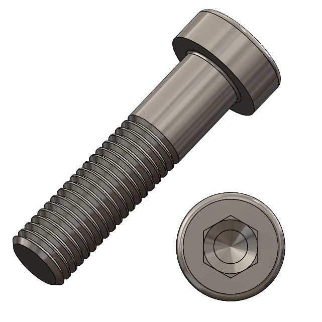 Bolts M 8 x 30 steel galv. DIN 912 / ISO4762  - PU = 100 pcs
