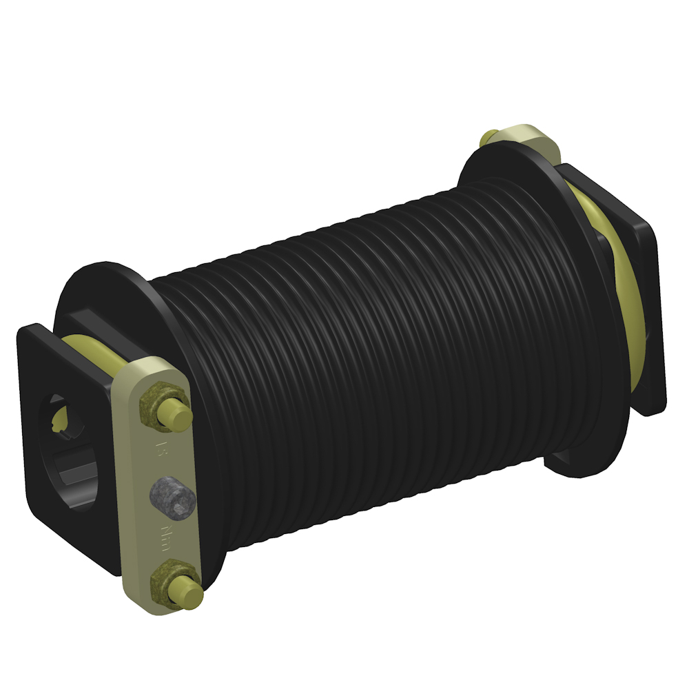 Cable drum 1" - type IV - Motion range