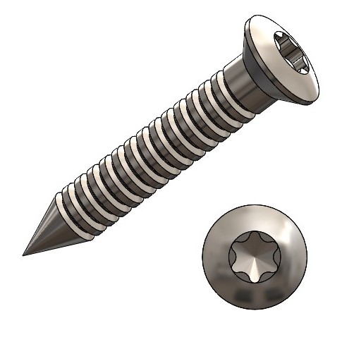 Facade screw 6,5 x 38 VA, E-X16A