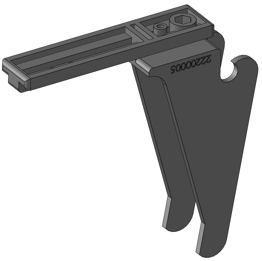 Bracket plastic angle