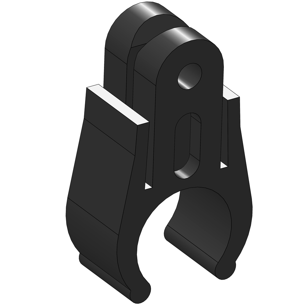 21100122_Klemmteil_Ext_19.jpg Lead edge cable clip 19 EXT - bolt M4 x 16 excluded