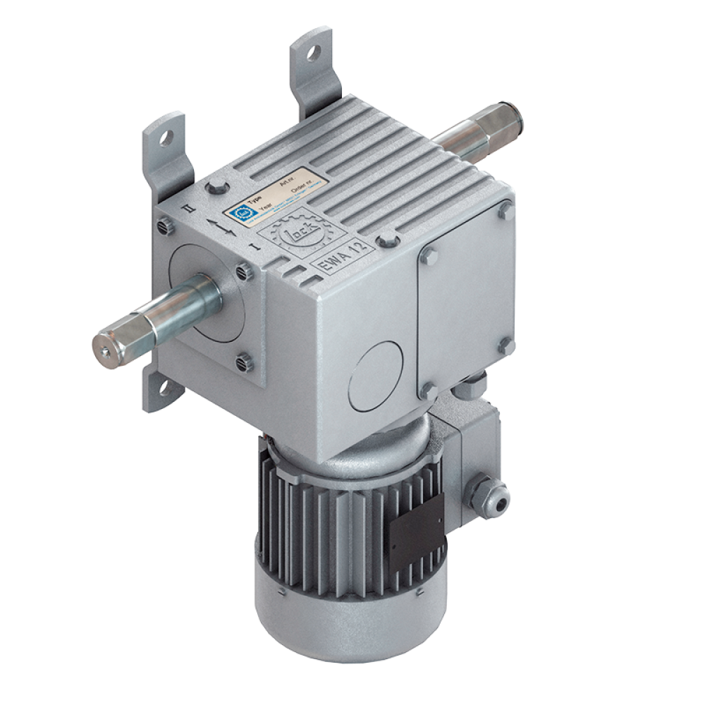 31147731_Lock_EWA_12_1505.png Lock EWA 12.1505 / 150 Nm / 400 V / 50 Hz / E20 - 4,3 rpm - We 66