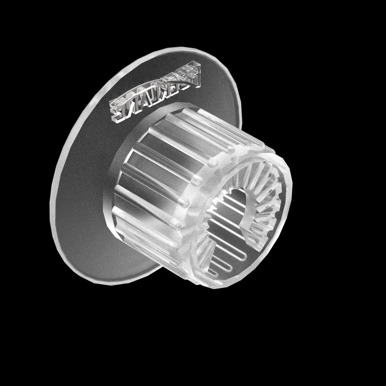 Lexan film fastener Type 2 - Top - PU = 100 pcs Lexan film fastener Type 2 - Top - PU = 100 pcs