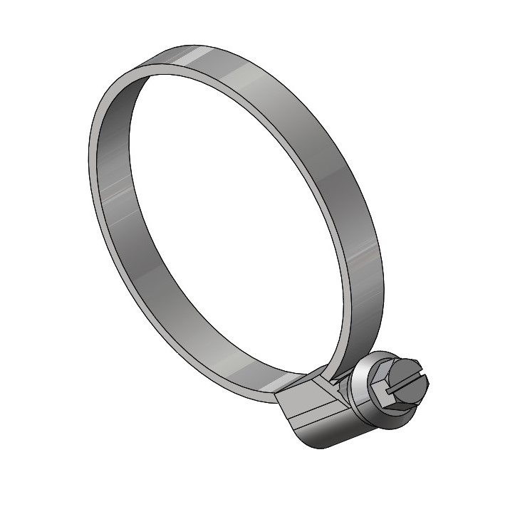 Abrazadera de manguera HC-W2/ 50-70 / 9 mm ancho