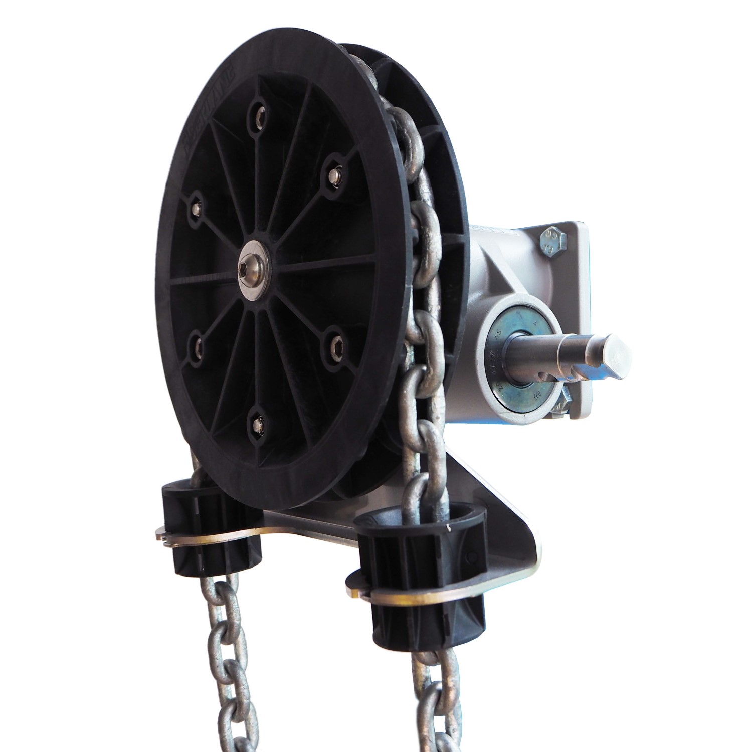 Worm drive 1:16 installation 2 m / chain 4 m Worm drive 1:16 installation 2 m / chain 4 m