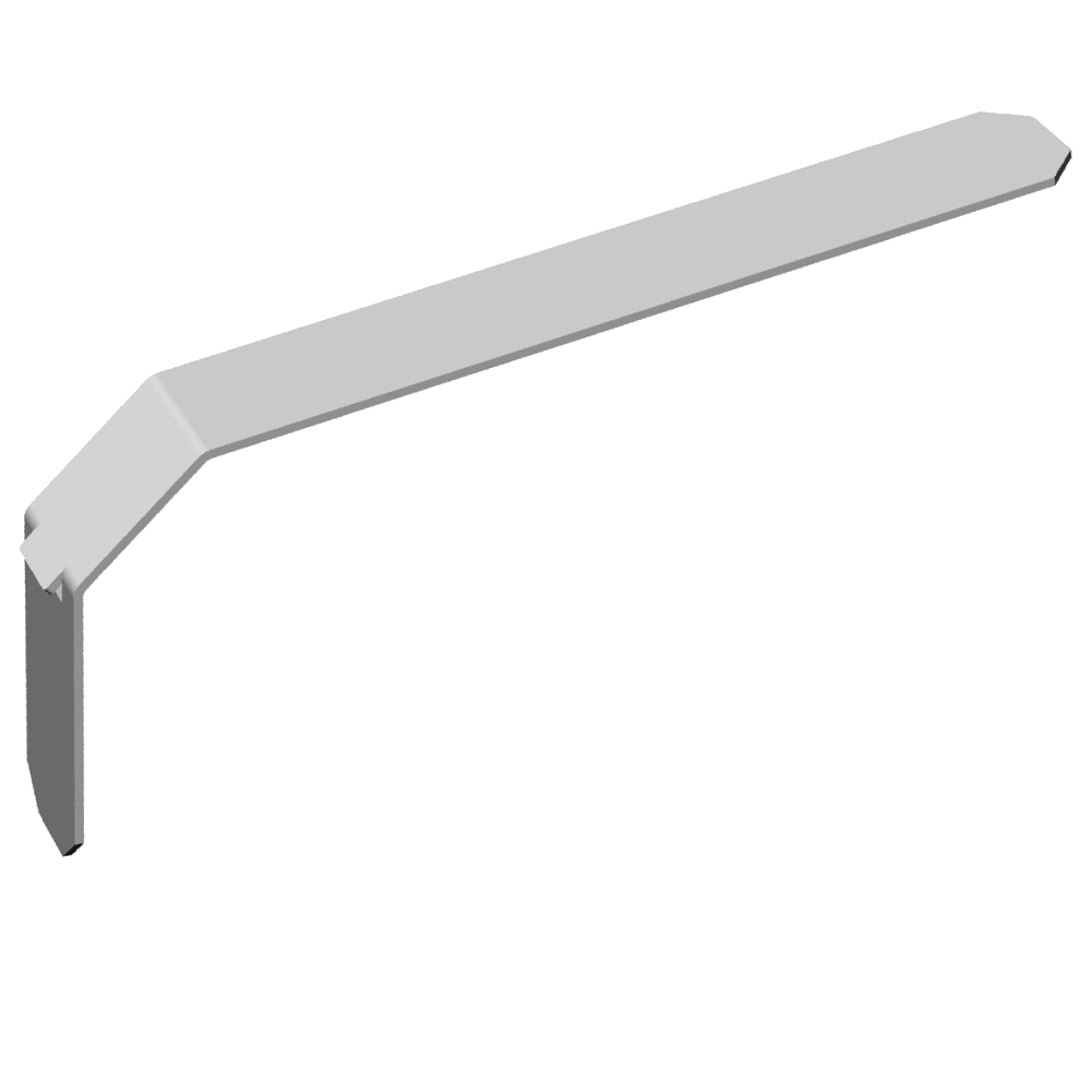 Screen stop finger