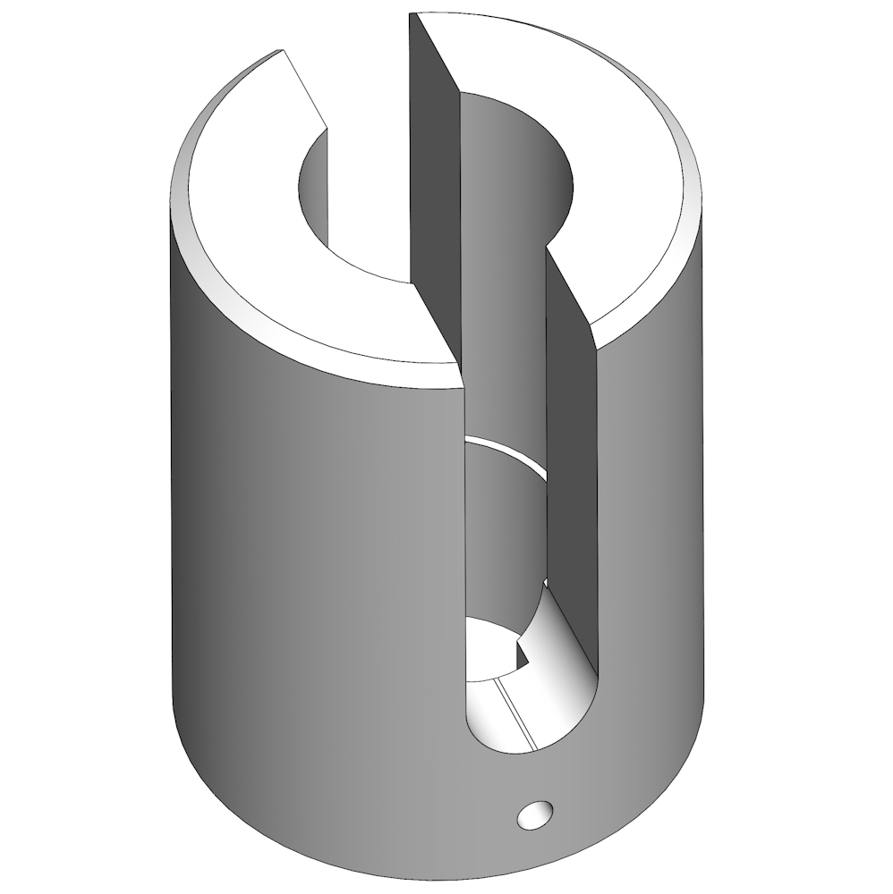 37023705_Adapter_Tower_Roll_62_240.jpg Adaptor for tower-roll 63 mm for RW 240