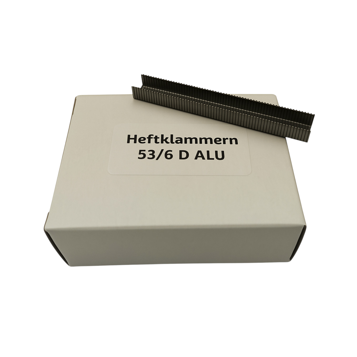 Staples 53/6 AL for Simplex - PU = 5000 pcs Staples 53/6 AL for Simplex - PU = 5000 pcs