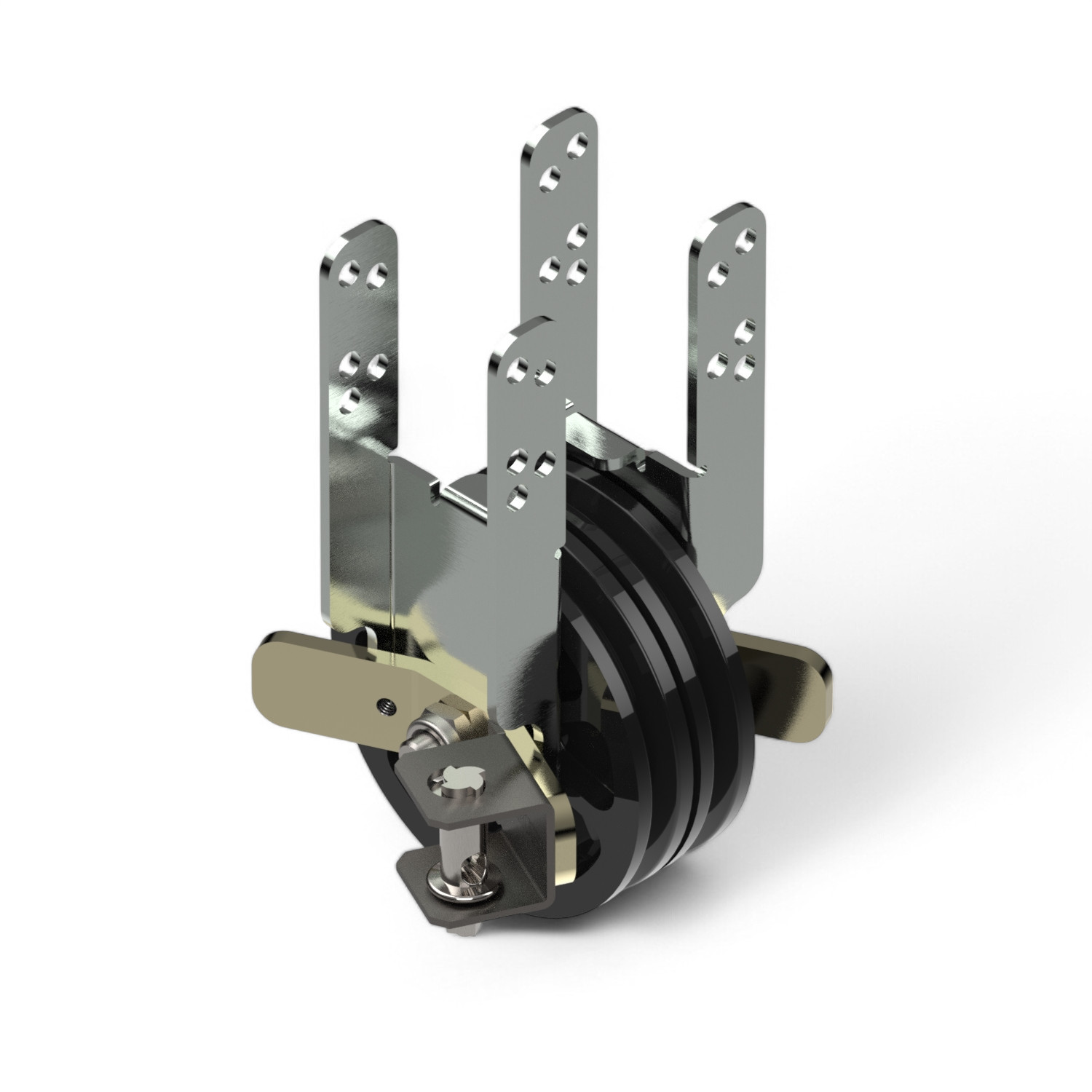 Systems divider cable pulley 100 50 x 50 - with wire tightener compact version
