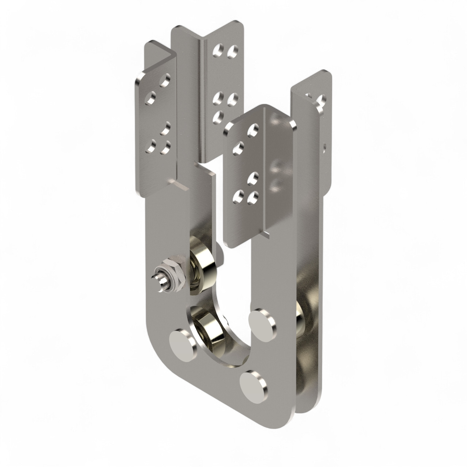 4 bearing shaft support 1" vertical - Gable drive - PU = 20 pcs