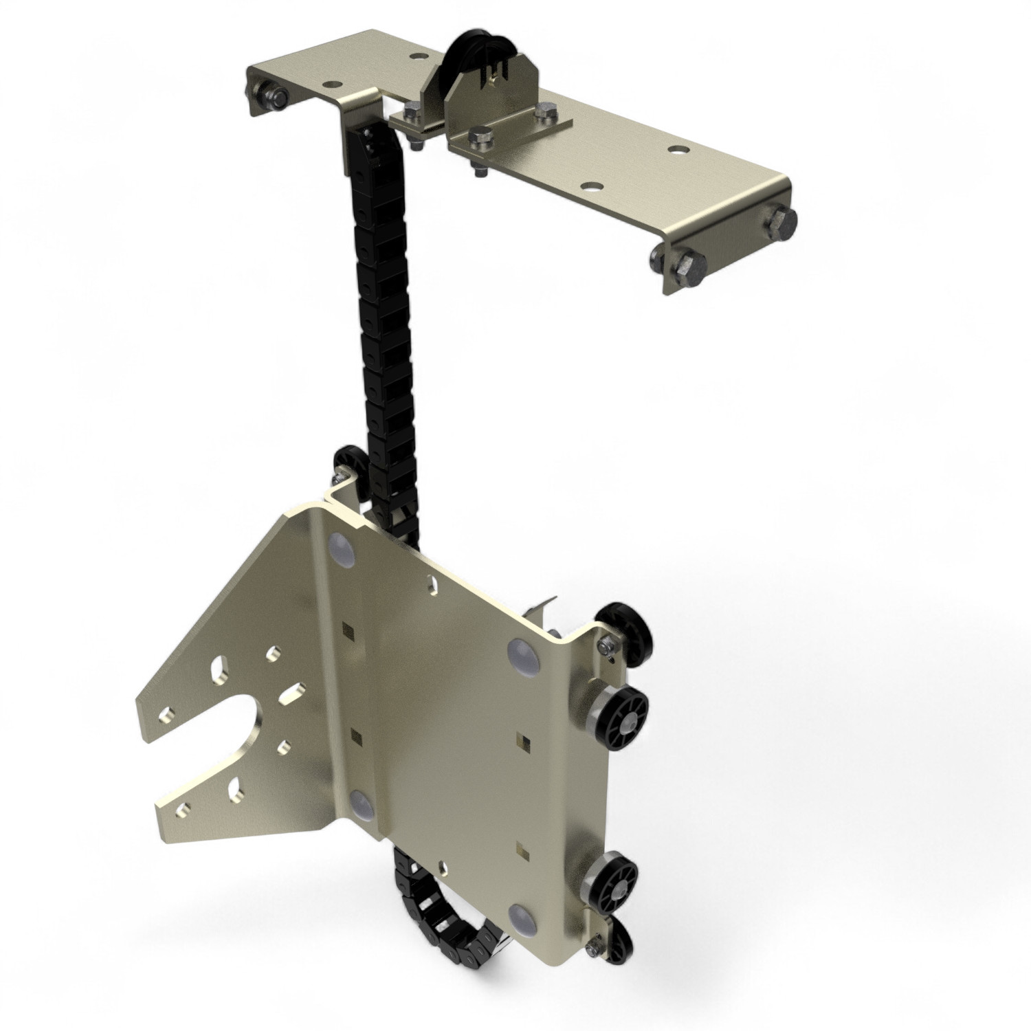 Tower Roller Plus guide incl. guiding rails cover Tower Roller Plus guide incl. guiding rails cover