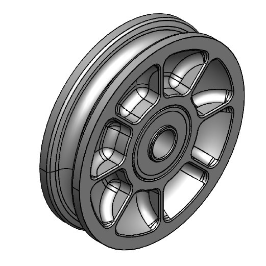Cable pulley 75/8 Cable pulley 75/8