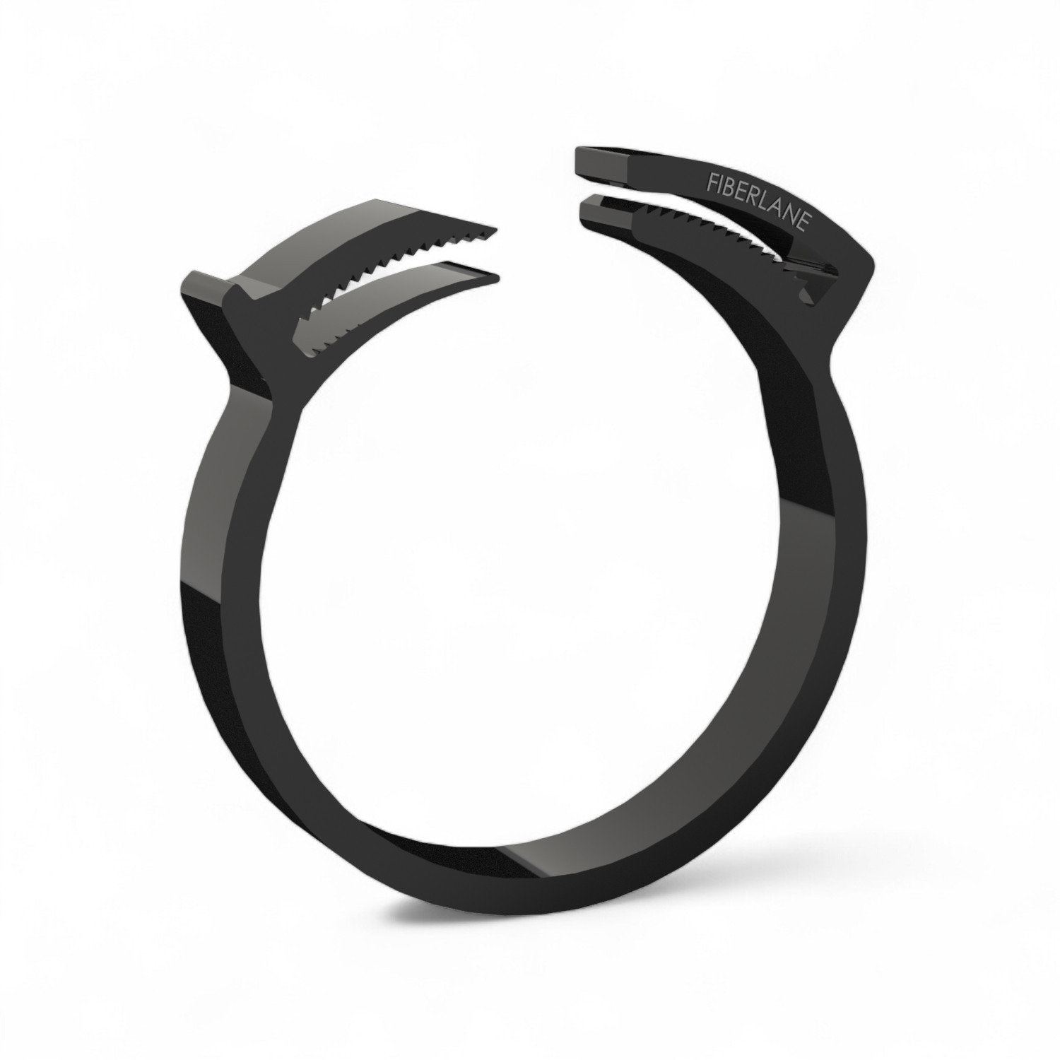 Hose clamp, plastic - R60-65 / width: 13 mm - Color: Black - PU = 40 pcs Hose clamp, plastic - R60-65 / width: 13 mm - Color: Black - PU = 40 pcs