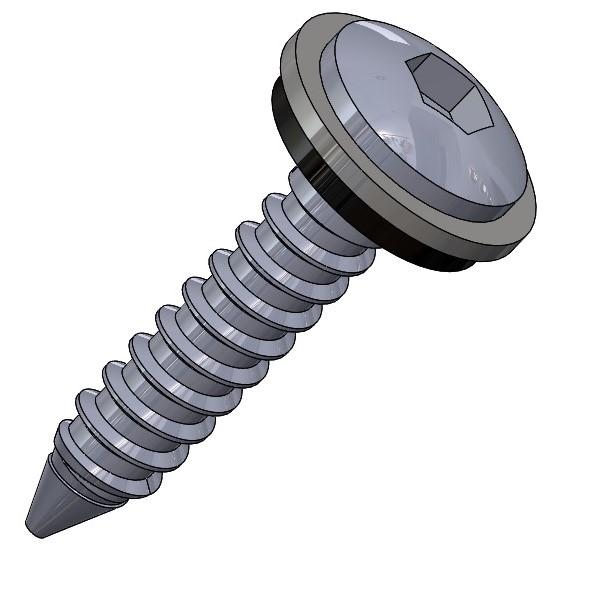 42000423_Fassadenschraube_Dichtscheibe.jpg Facade screw with Sealing washer R16 A 6,5x75 VA