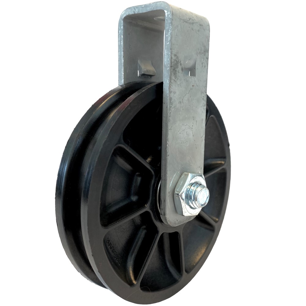 Cable Pulley 90/8 with clamp - Pkg - 50 pcs